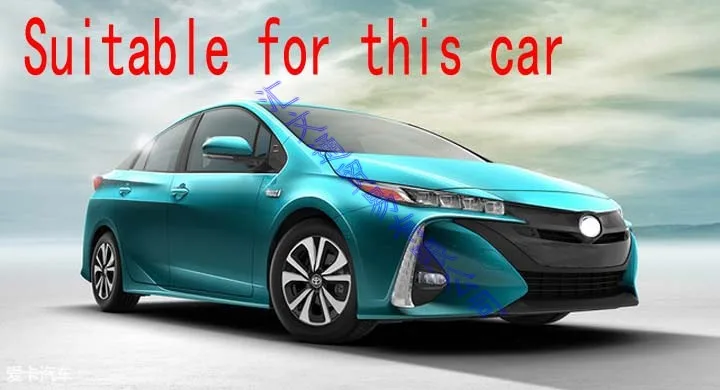 Для Toyota Prius PHV украшения Аксессуары ABS Хром Передняя противотуманная фара Крышка лампы Отделка литиевая рамка Гарнир