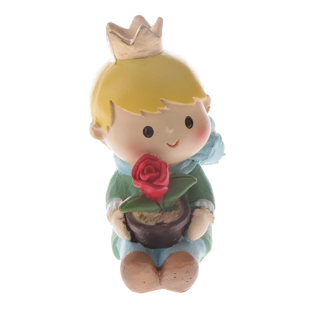 

Prince & Rose THE LITTLE PRINCE Figure Resin Statue Collectable Gift #1