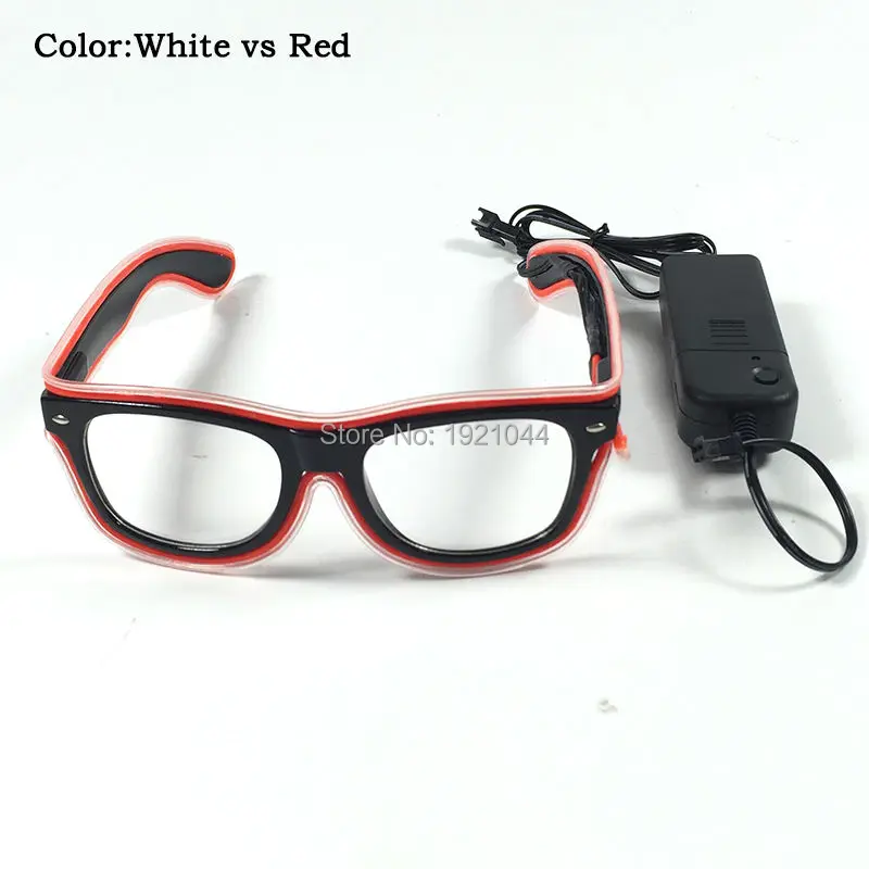 white red