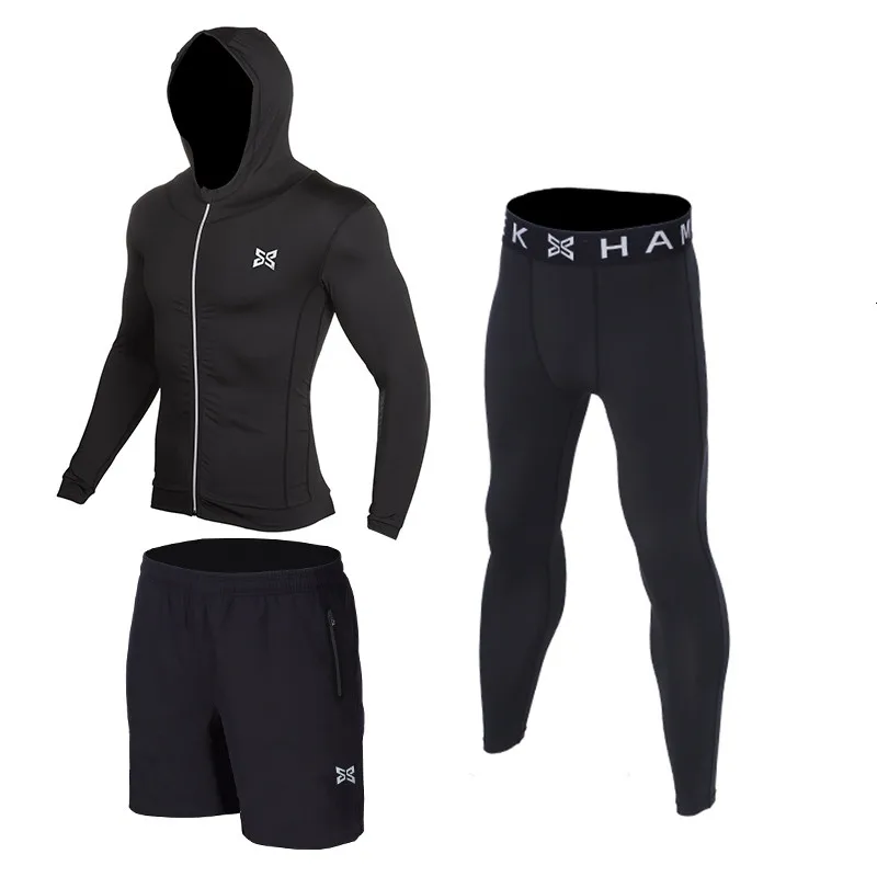 Kids Mens Sport Clothing Suit Men Running Set Jacket Basketball Football Tennis Fitness Tights Shorts Shirts Leggings Sportswear