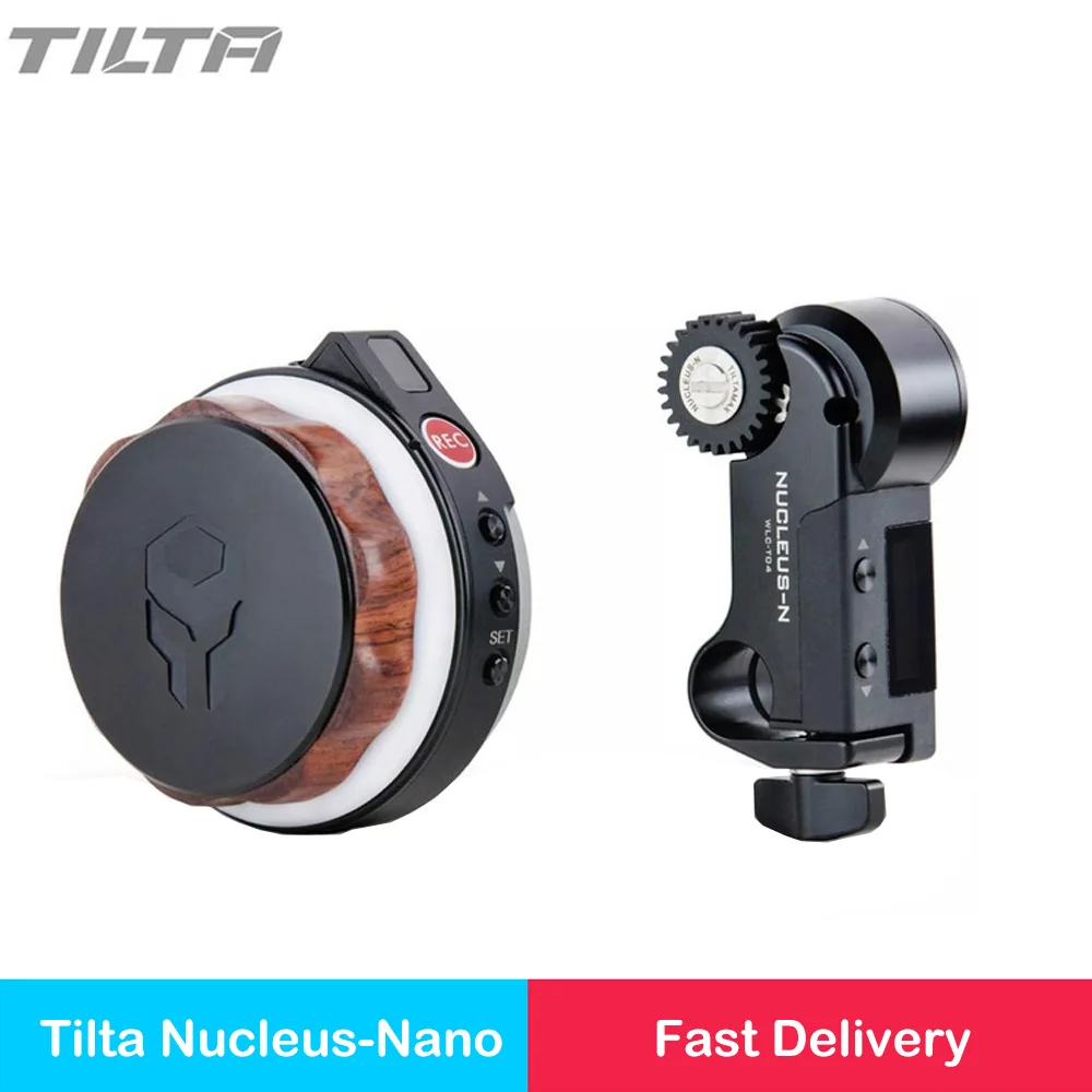 Tilta Nucleus-Nano Беспроводная система контроля за фокусом для DJI Ronin S zhiyun crane 2 - Цвет: Черный