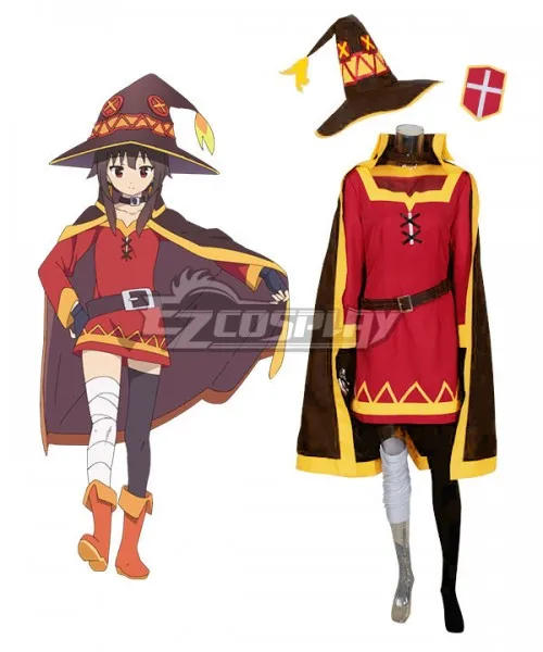 Kono Subarashii Sekai Ni Shukufuku O Megumin Косплэй костюм E001