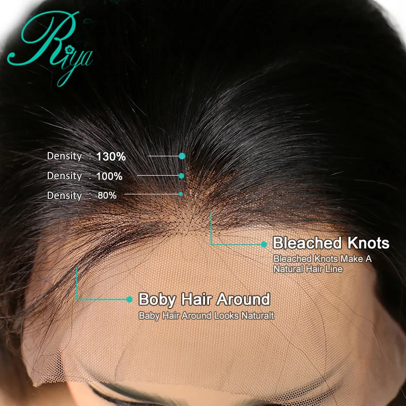 straight hair Wigs Lace Front Human Hair Wigs Natural line With Baby Hair for Black Women Dreaming Remy Hair  (1)