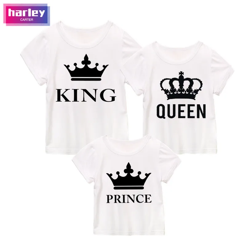 Best King, Queen, Prince, Princess, Crowns, Matching Family Shirts,Dropshipping
