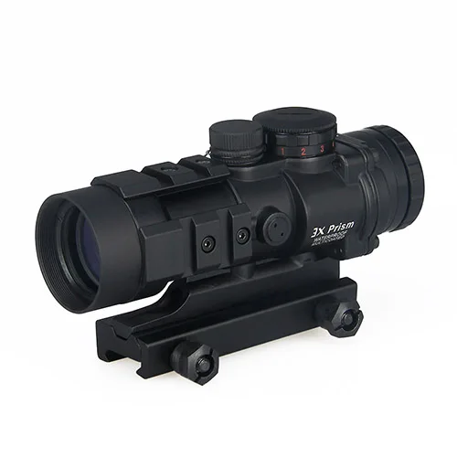 Cheap High quality 3x Prism Red Dot Sight with Ballistic CQ Reticle PP1-0309
