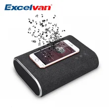 Excelvan F176 Смарт Беспроводное зарядное устройство Bluetooth динамик стерео музыкальный плеер портативный дорожный адаптер быстрой зарядки