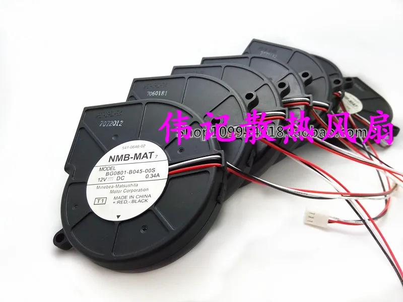 

NMB BG0801-B045-00S 12V 0.34A Blower cpu cooler Cooling Fan of Sunfire T2000 541-0645 Server Blower Fan