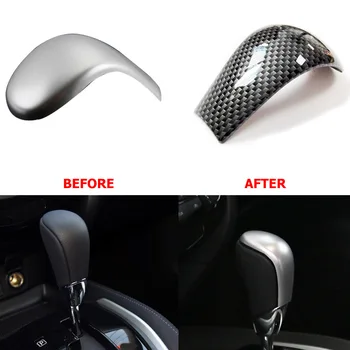 

ABS Gear Shift Shook Hand Cover Trims Gears Hand Sticker For Nissan X-Trail X Trail Rogue T32 2014 2015 2016 2017Qashqai J11