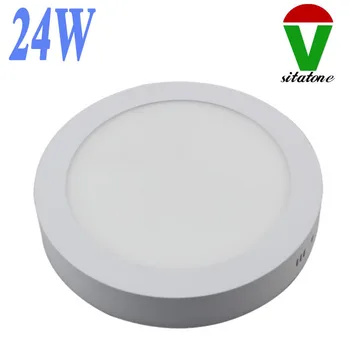 

2 years warranty Free shipping dimmable 24W led downlight ,AC85-265V ,120LED SMD2835 led downlight,