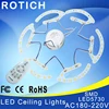 NEW 8w 16w 24w 32w 2.4g rf remote control led ceiling light Lamp plate 5730smd circular panel color temperature is adjustable ► Photo 1/3