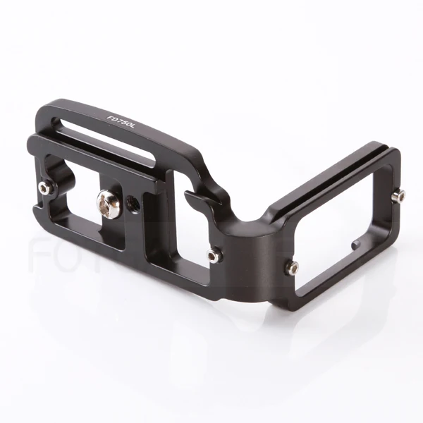 Tr/épied Amovible Alliage daluminium Support en L Vertical Qinlorgo pour Appareil Photo NIKO D750 Plate-Forme Arca Standard Plaque de d/égagement Rapide