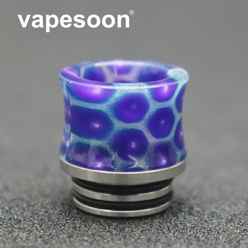 

VapeSoon 810 Snake Skin Drip Tip For TFV8 BIG BABY TFV12 Prince Resa Prince MANTA RTA Reload Kylin MINI DJV IJUST 3 etc