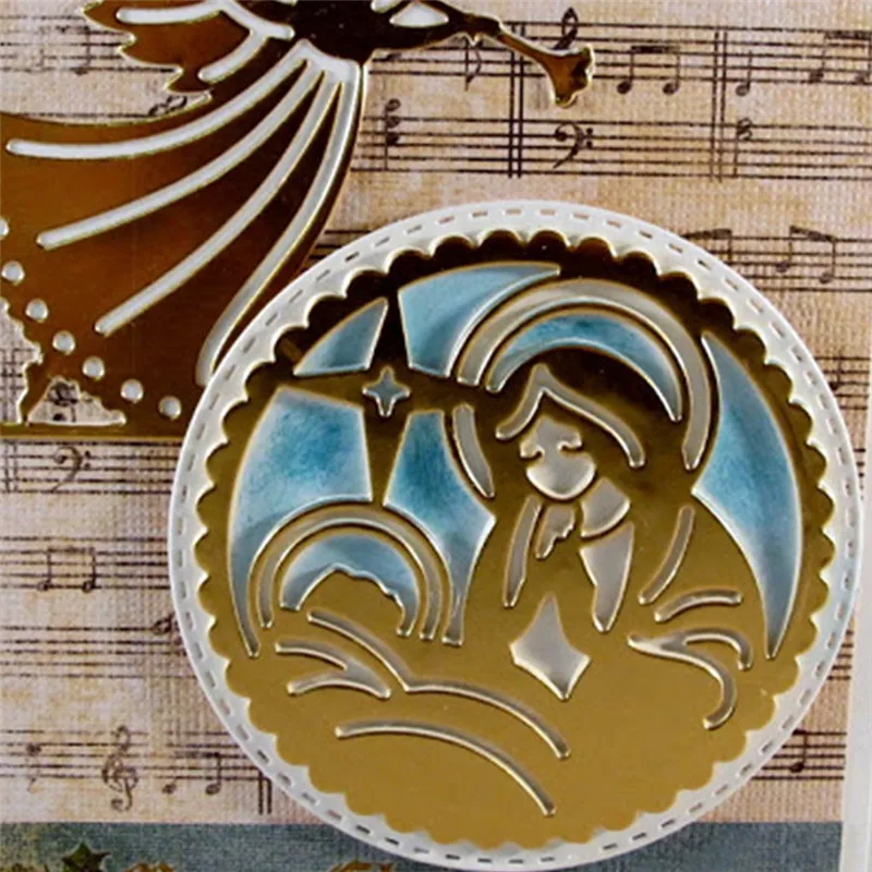 

Eastshape Woman Dies Metal Cuttg Dies for Scrapbookg 2019 New Cuttg Dies DIY Album Card Makg Decor Paper Craft