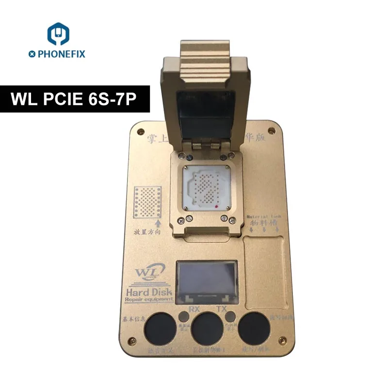 PHONEFIX WL PCIE NAND Programmer Flash Test fixment HDD SN Read Write Error Repair Tool для iPhone 6S 6SP 7P iPad Pro|Наборы