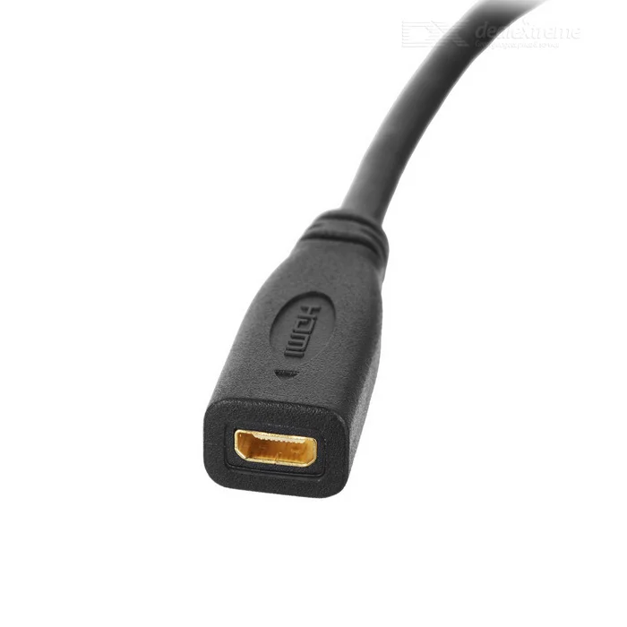 Переходник Chenyang CY Type D Micro HDMI v1.4 с гнездом мама на тип C Mini папа кабель адаптера 10