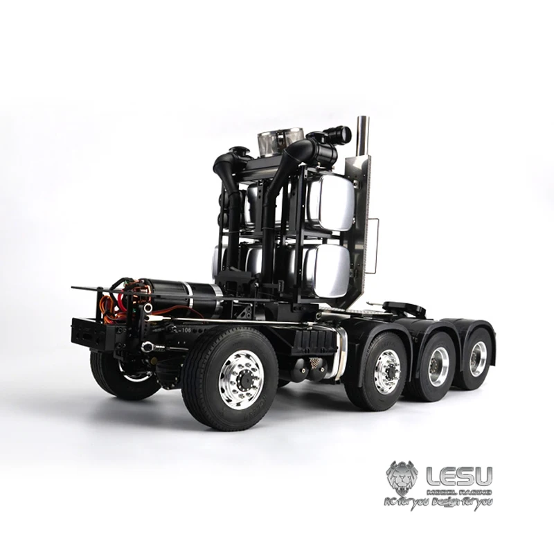 

1/14 truck MAN full drive 8X8 heavy duty tractor chassis frame high torque electric model LS-20130017 RCLESU tractor