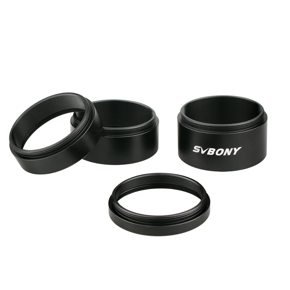 SVBONY T2 Extension Tube Kit 5mm 10mm 15mm 20mm