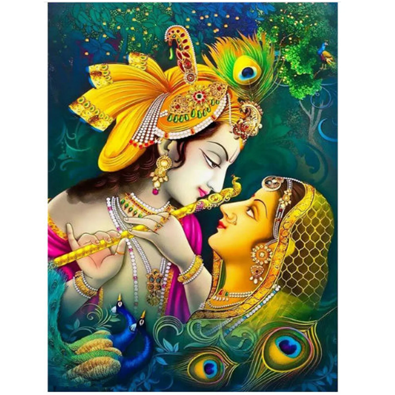 Diy 5D Diamond Painting India women Needlework Diamond Embroidery Full