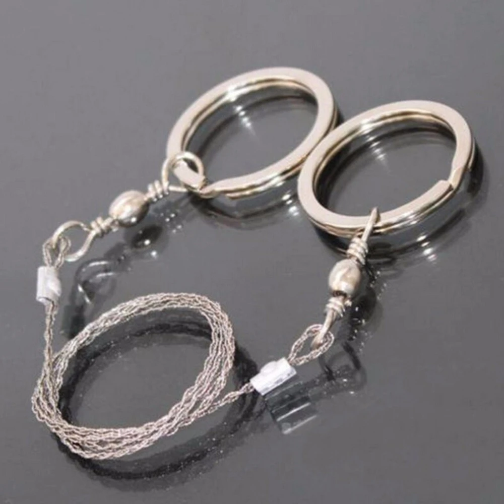 Manual Hand Steel Rope Chain Saw Practical Portable Emergency Survival Gear L1