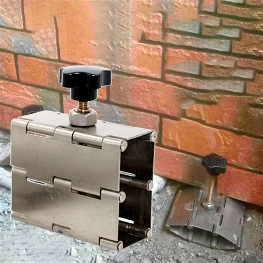 

Wall Ceramic Tile Height Adjuster Stainless Steel Locator Rising Tools Hand Regulator Multi Functional Locking Tiling