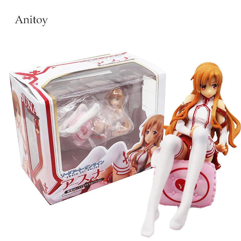 

Anime Sword Art Online Asuna New Wives Always Say Yes Ver. 1/8 Scale PVC Action Figure Collectible Model Toy 16cm KT4180