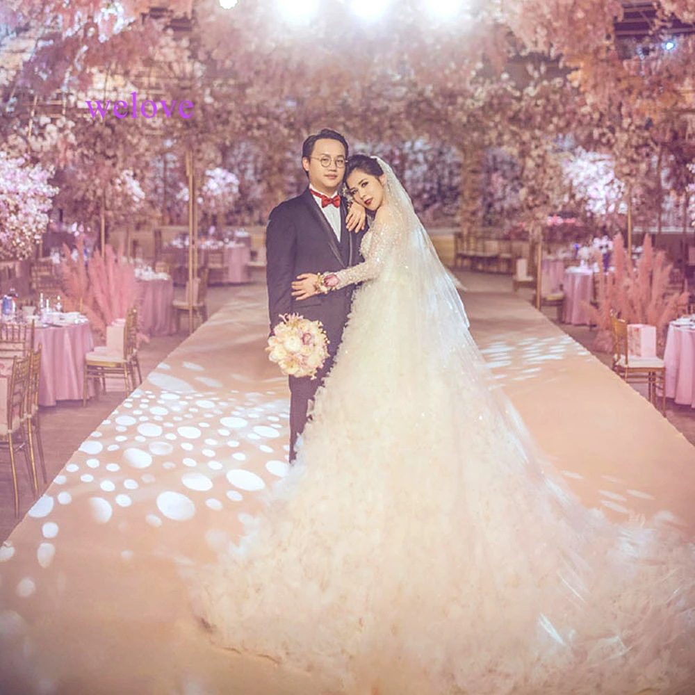 

Vestige De Noiva New arrival Wedding Dresses Appliqued with Lace Beach Wedding Gown Backless Bridal Gown 2019 Robe de mariee