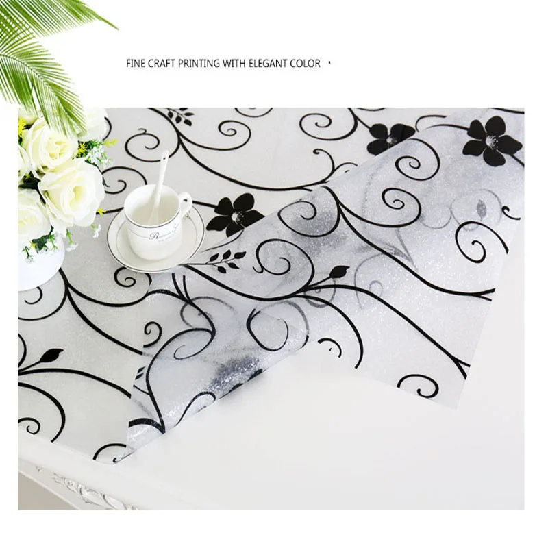 قماش PVC للماء سماط الأزهار واضح مستطيلة مكافحة النفط واقية الجدول غطاء حصيرة القهوة مفرش طاولة للتخصيص قماش PVC للماء سماط الأزهار واضح مستطيلة مكافحة النفط واقية الجدول غطاء حصيرة القهوة مفرش طاولة للتخصيص