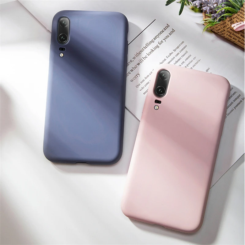 Оригинальные чехлы из жидкого силикона для Xiaomi Mi A2 6X 8 SE Lite 9 Mix 2 3 защитный мягкий