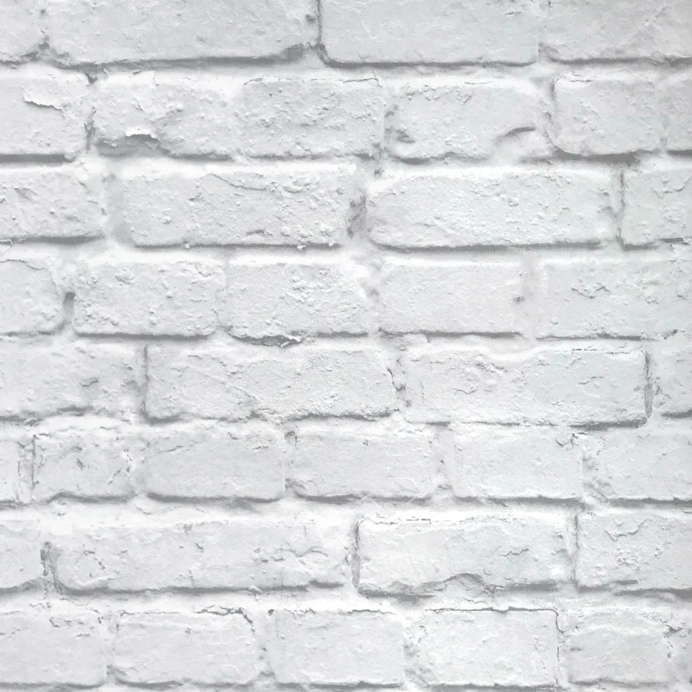 モダンヴィンテージ3dステレオ効果白レンガの壁紙ロールビニールpvc素朴なリアルなフェイクレンガの壁紙防水 壁紙 Aliexpress