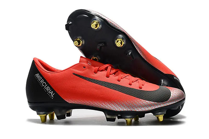 Cheapest Price ZUSA Superfly VI Elite SG PRO-ACC Football Boots Mens High ankle SG Soccer Shoes Sales US6.5-US12