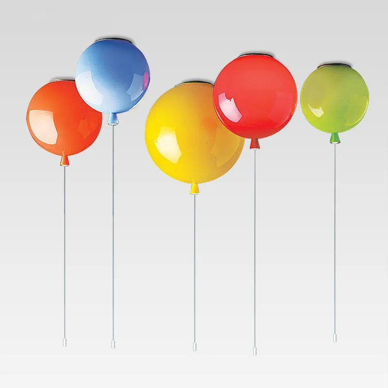 

Colorful balloon led ceiling lights bedroom lights ceiling lamp free shipping 34