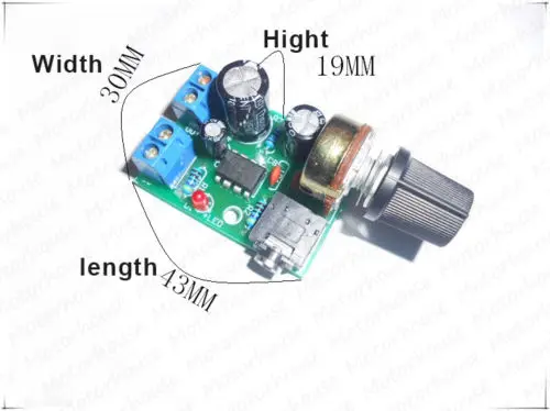 2pcs LM386 аудио усилитель мощности платы Hi-Fi DC 3V~ 12V 5v мини модуль усилителя 3,5mm jack