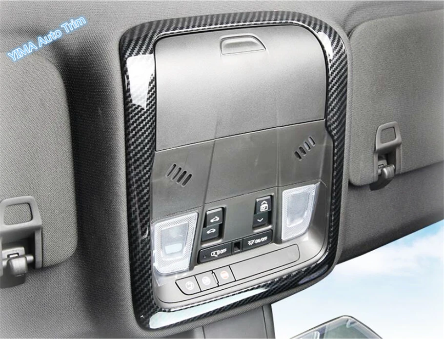 

Lapetus ABS Auto Styling Upper Roof Reading Lights Lamp Frame Cover Trim 1 Piece Fit For Cadillac XT5 2016 2017 2018 2019 2020