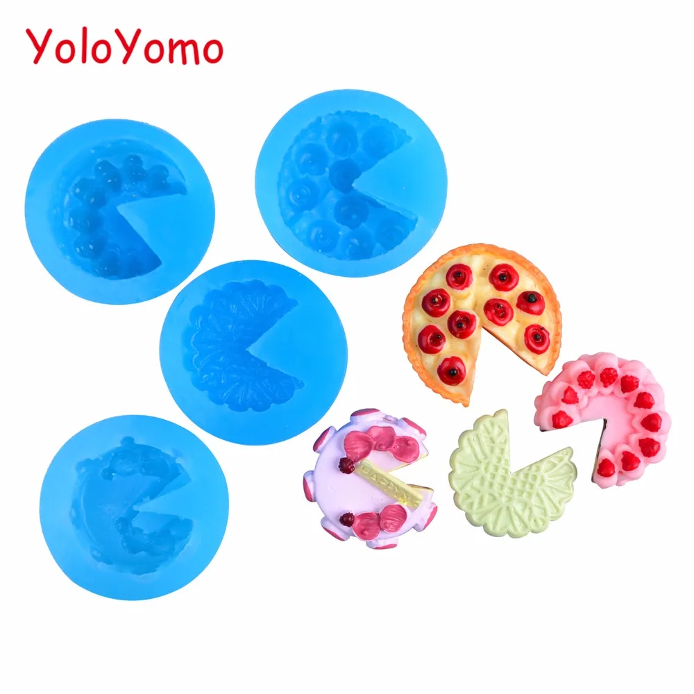

G056YL,G116YL,G178YL,G283YL 3D Cake Silicone Mold Birthday Cake Mold Candy Chocolate Cookie Biscuit Resin Polymer Clay Mould