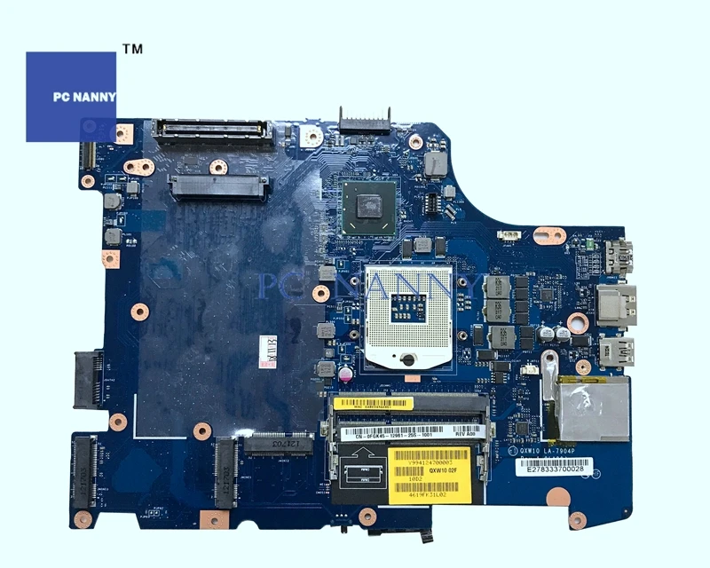 Материнская плата PCNANNY FGK45 0FGK45 QXW10 LA-7904P для материнской платы ноутбука DELL Latitude E5530 |