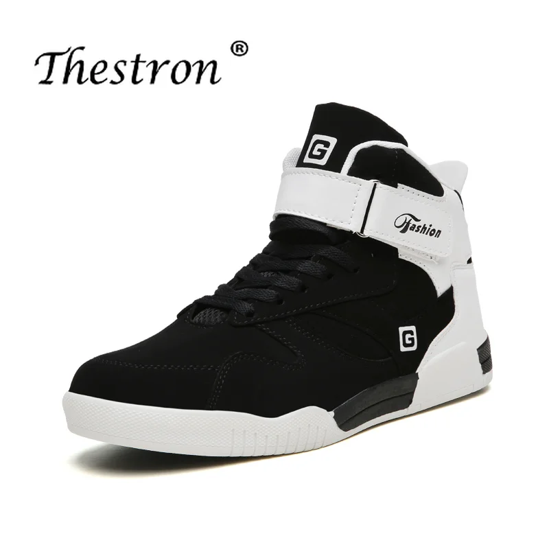

Mens Shoes Casual Flat Sneakers Large Size 39-46 Mens Shoes Casual Footwear Black White High Top Sneakers for Men Walking Shoes