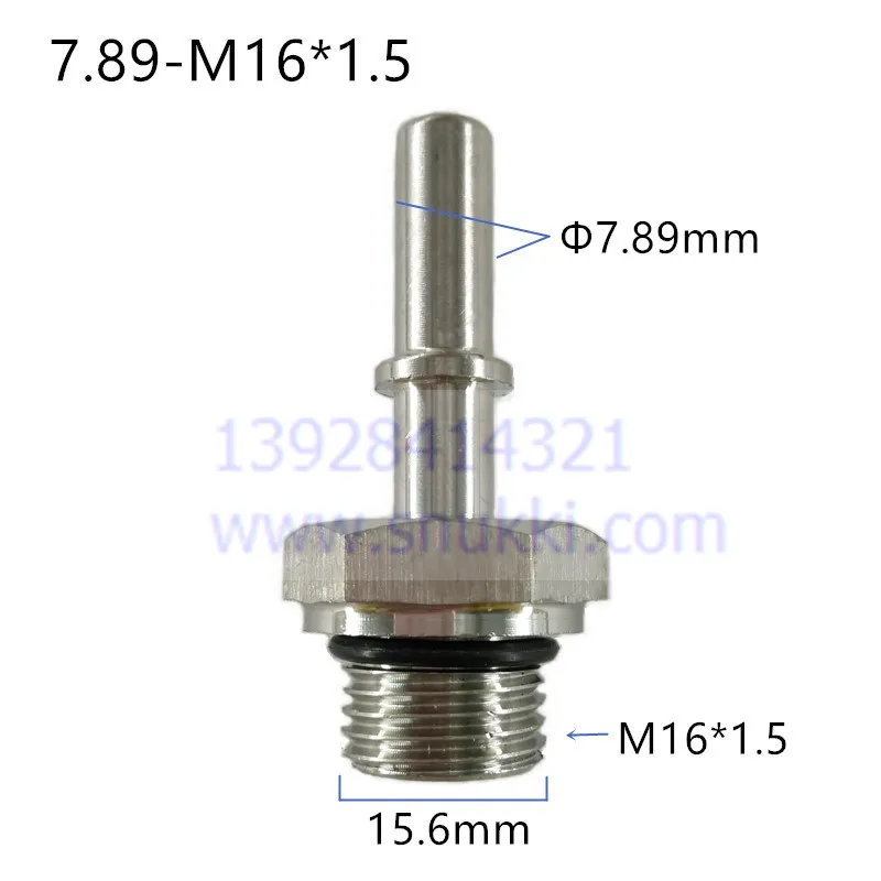 6,30 7,89 9,49 9,89 мм 304 Нержавеющая сталь штыревой соединитель топливная линия быстрый соединитель металлические фитинги металлический штыревой соединитель из двух частей