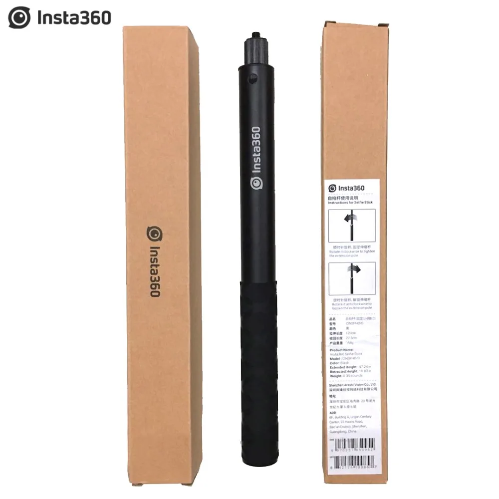Original-Insta360-ONE-X-ONE-Selfie-Stick-1-4-Screw-Port-Handheld-Monopod-For-Insta360-VR (2)
