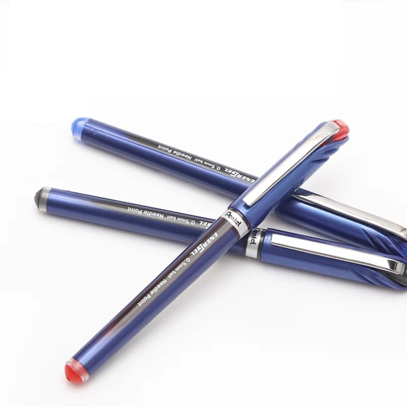 3 шт PENTEL быстросохнущая гелевая ручка 0,5 мм BLN25 большая емкость бизнес-ручка для подписи для студента осмотра специализированная ручка на водной основе