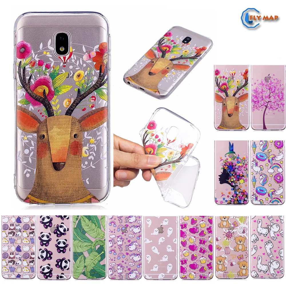 Fitted Case for Samsung Galaxy J5 J 5 2017 J530 SM-J530FM Soft TPU Silicone Cover Phone J530FM SM-J530F SM-J530FM/DS Capa |