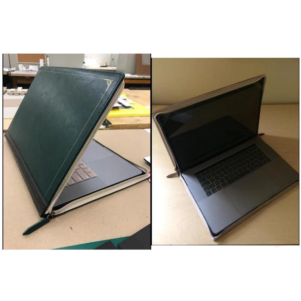 Чехол Mosiso из искусственной кожи для ноутбука MacBook Air 13 Pro 15 дюймов с сенсорной