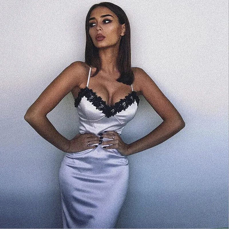 

Sexy Womens Lace Floral Dress Lace Up High Waist Sexy Women Lace Dress Long Bath Evening Party Dress