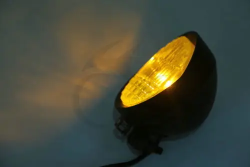 Черный граненый 5 3/4 &quotголовной свет для Harley Triumph XS650 Bobber Choppers Cruiser|light for|light for headlights