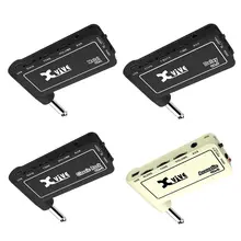 1pc Guitar Plug Mini Portable Recharge Elec Headphone Amp Amplifier Acoustic Rock Metal Delay