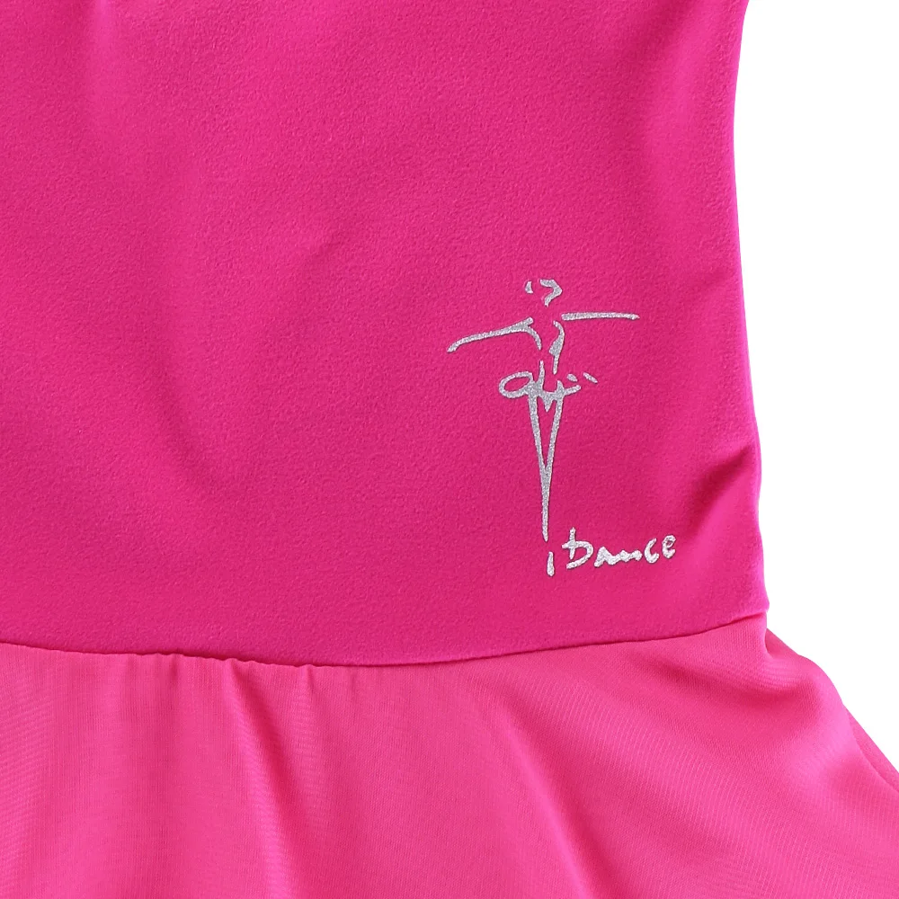 Балетное трико BAOHULU для девочек, танцевальное платье с коротким рукавом, детский гимнастический трико, профессиональный балерина, тренировочный костюм