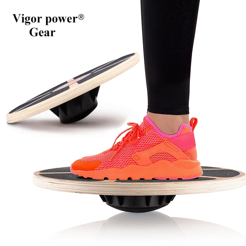 Buy Wooden Balance Board with Antiskid Paper Gym