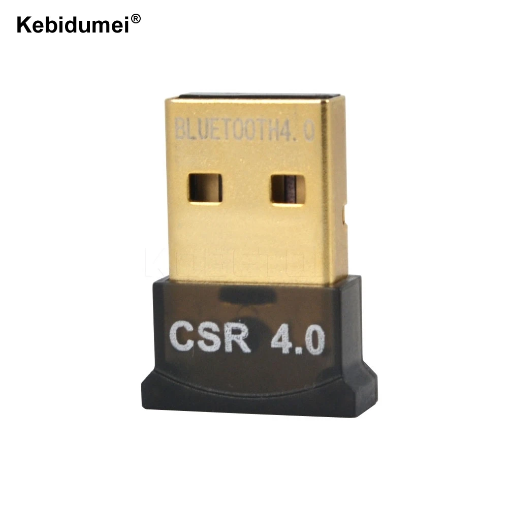 Kebidumei USB Bluetooth адаптер V4.0 Двойной режим беспроводной ключ Бесплатный драйвер USB2.0/3,0 20 м 3 Мбит/с для Windows 7 8 10 XP Vista