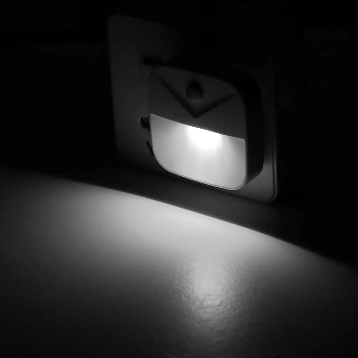 1/2/4 шт мини Ночной светильник свет Сенсор Авто Управление США Plug Новинка квадратный детская спальня лампа Луна Романтический свет лампы - Испускаемый цвет: Белый