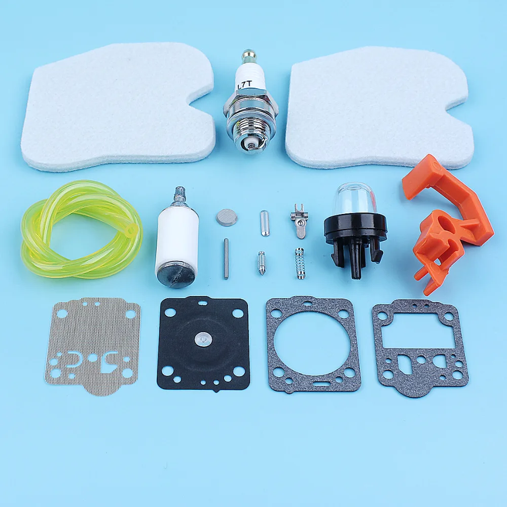 Сервис Tune up Carb комплект для Husqvarna 235 236 240 240E 235E бензопила 545061801 воздушный топливный фильтр линия праймер лампочка переключатель управления