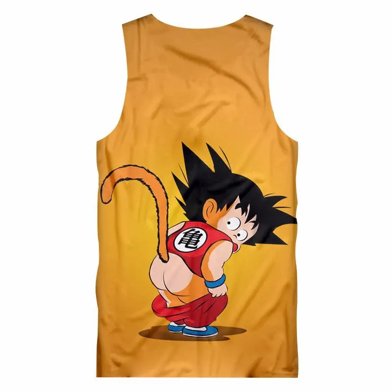 One Piece, Dragon Ball & Bleach 3D Tank Tops